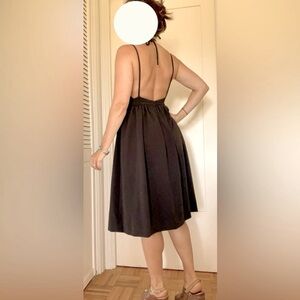 Rachel Comey little black dress - strapped low back halter